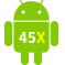 Aplicativo 45X para Android